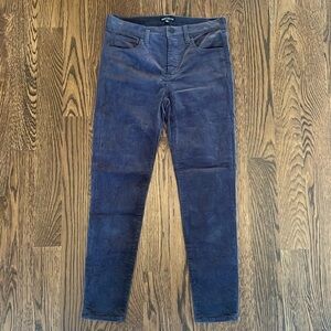 J. Crew Mercantile grey corduroy pants.